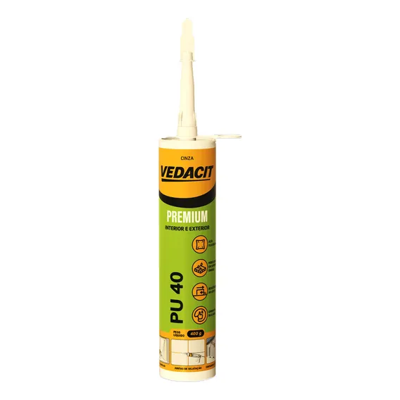 Selante De Pu 40 400gr Cinza Vedacit Foto 1