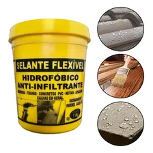 Selante Hidrof贸bico Anti Infiltrante Sela Vazamento Incolor Foto mini 1