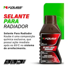 Selante Para Vedar Vazamento Radiador Pro 450ml Koube Original Foto mini 3