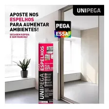 Selante Pu Fixa Espelho Branco 280ml Unipega Foto mini 2