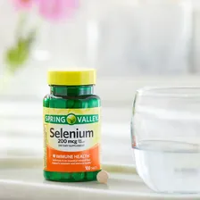Selenium/selênio 200 Mcg Spring Valley Com 100 Tablets Foto mini 4