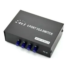 Seletor Chaveador Switch Vga 1x4 Ou 4x1 Monitor (15-4) Foto  mini 1