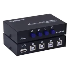 Seletor Chaveador Usb 4 Entradas X 1 Saída Foto mini 1