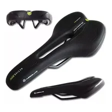Selim Absolute Atletic Foam 2354h Vazado Cavidade Bike Preto Foto mini 4