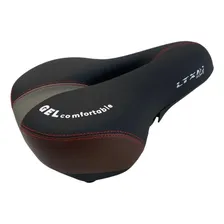 Selim Banco Antiprostático P Bike 2 Molas Ltx Vazado Gel Foto mini 1