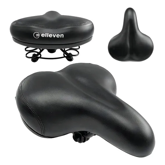 Selim Banco De Bicicleta Conforto Bike 2 Molas Elleven Foto 1