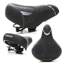Selim Banco Para Bike Yamada Com 2 Molas Wl-6001 Preto Foto mini  2