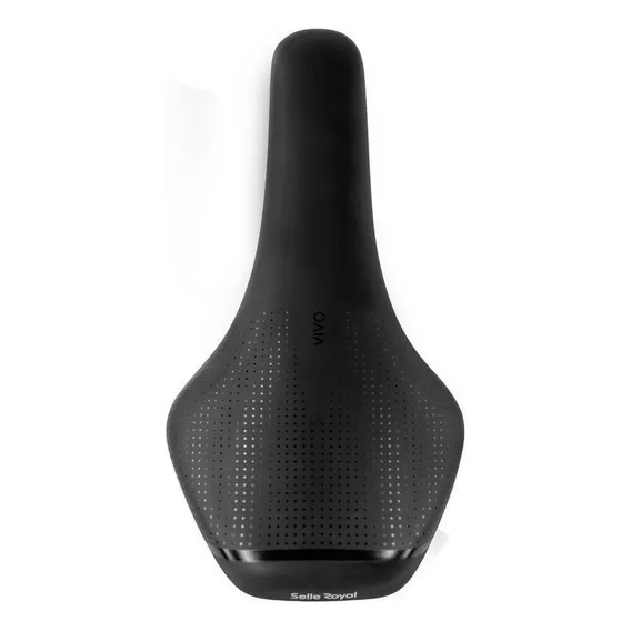 Selim Banco Selle Royal Vivo Flat Rvs 274x147mm Preto Foto 1
