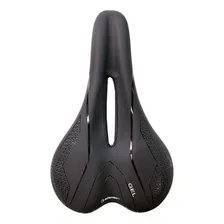 Selim Bicicleta Bike Preto Mtb Vazado Gel Elleven Foto mini  2