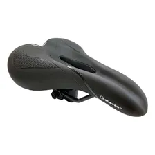 Selim Bicicleta Bike Preto Mtb Vazado Gel Elleven Foto  mini 1