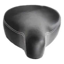 Selim Largo Banco Para Bike Mtb Wl-6005 Preto Com 2 Molas Foto mini 2