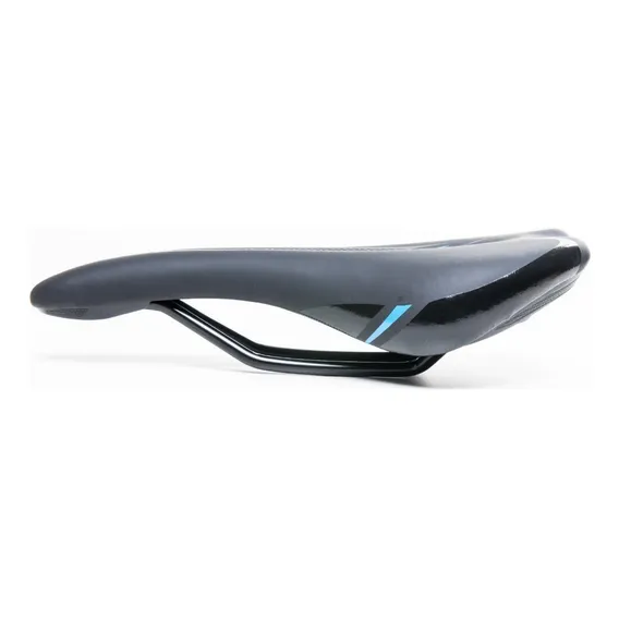 Selim Sela Banco Bicicleta Mtb/speed Airflow Azul Cromoly Foto 1