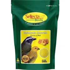 Sellecta Farinhada Amarela Com Ovos E Mel 500g Passaros Aves Foto  mini 1