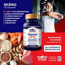 SelĂȘnio 200mcg 100 Comprimidos Foto mini 4
