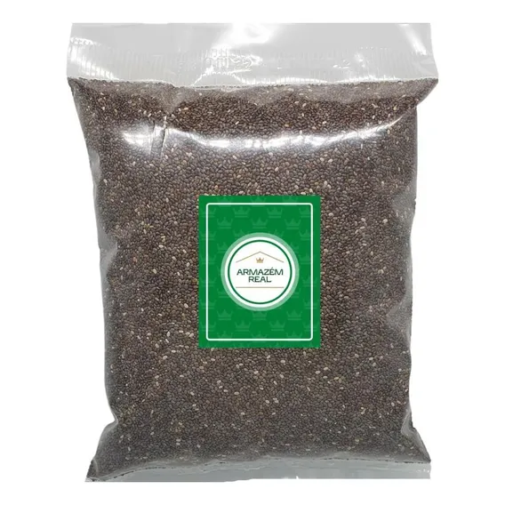 Semente Chia 1kg Especiarias E Grãos Foto 1