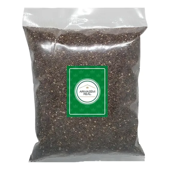 Semente Chia 500g Especiarias E Grãos Foto 1