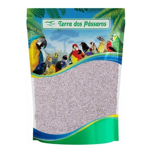 Semente De Alface Lisa Para Pássaros - 100g Foto 1