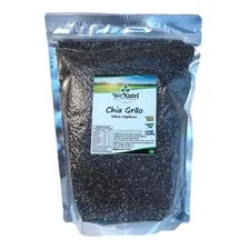 Semente De Chia Preta 1 Kg Wenutri Foto  mini 1