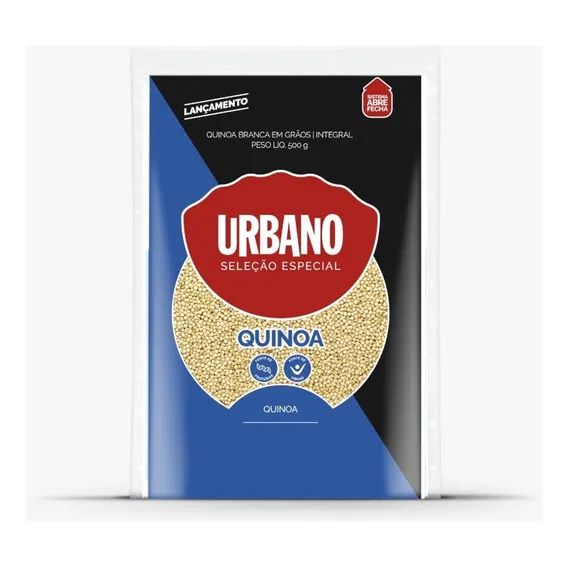 Semente Grão Comestivel Seleção Quinoa Pacote 500g - Urbano Foto 1