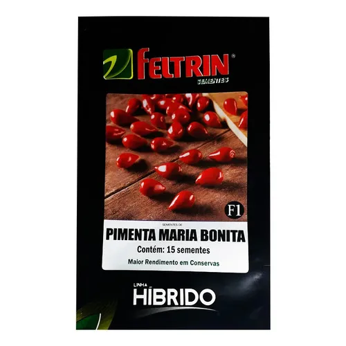 Semente Pimenta Maria Bonita - 15 Sementes Foto 1