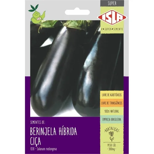 Sementes De Berinjela Híbrida Ciça Foto 1