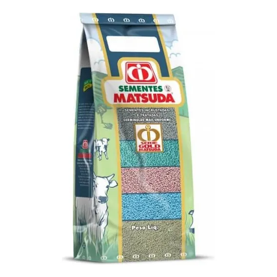 Sementes De Capim Massai 20kg (matsuda) Para Equinos-bovinos Foto 1