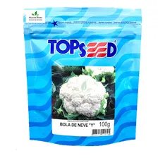 Sementes De Couve Flor Bola De Neve Pcte C/ 100 Gramas Foto  mini 1