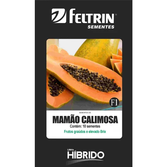 Sementes De Mamão Calimosa - Contém 10 Sementes Foto 1
