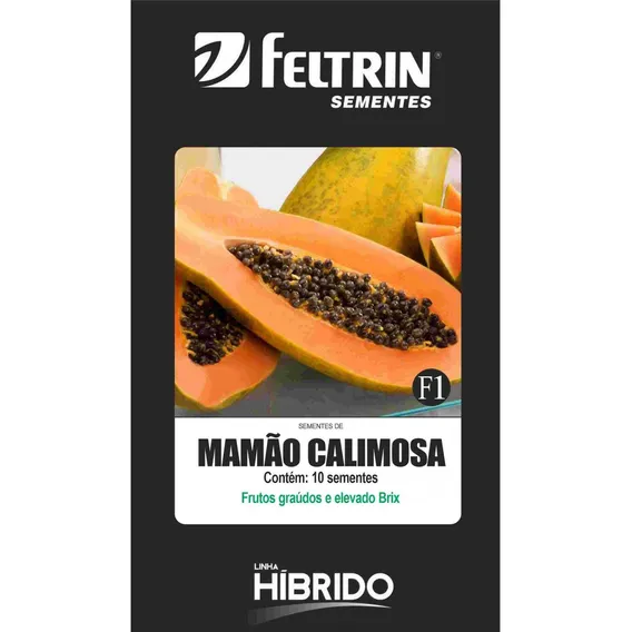 Sementes De Mamão Calimosa - Contém 10 Sementes Foto 1
