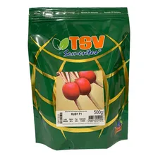 Sementes De Rabanete Ruby Hibrido Tsv 500gr Foto mini 1
