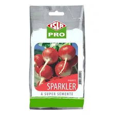 Sementes De Rabanete Vermelho Sparkler - 50g Foto mini 1