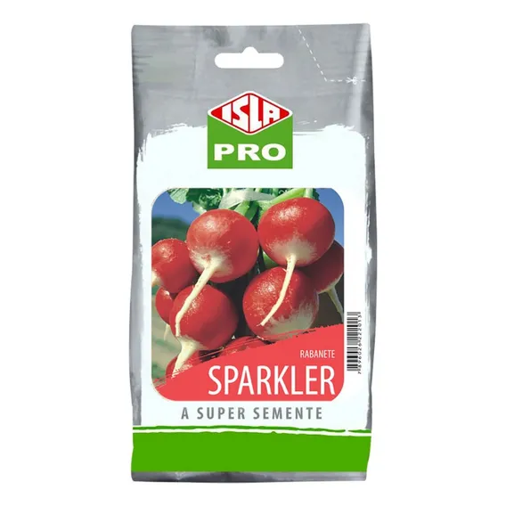 Sementes De Rabanete Vermelho Sparkler - 50g Foto 1