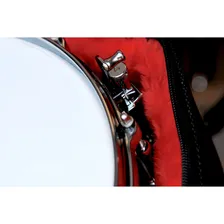 Semi Case Caixa Bateria 14 X 6,5 Solid Sound Estojo RÃgido Cor do casco Preto Foto mini 4