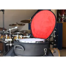 Semi Case Caixa Bateria 14 X 6,5 Solid Sound Estojo RÃgido Cor do casco Preto Foto mini 2