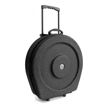 Semi Case Solid Sound Prato 22 C/ Rodas Cor Preto Foto  mini 1
