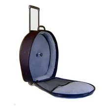 Semi Case Solid Sound Prato 22 C/ Rodas Cor Preto Foto mini  2