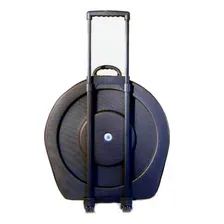 Semi Case Solid Sound Prato 22 C/ Rodas Cor Preto Foto mini 4