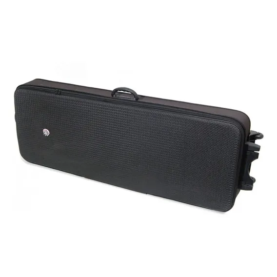 Semi Case Teclado 61 Teclas Slim C/ Rodas - Case Solid Sound Foto 1