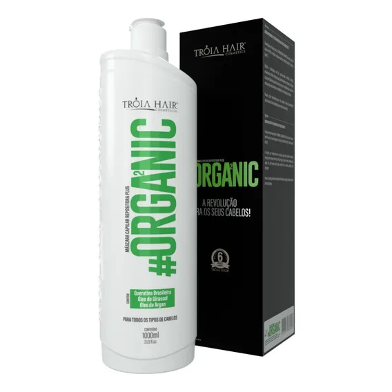 Semi Definitiva Lisorganic Sem Formol Troia Hair Com Foto 1