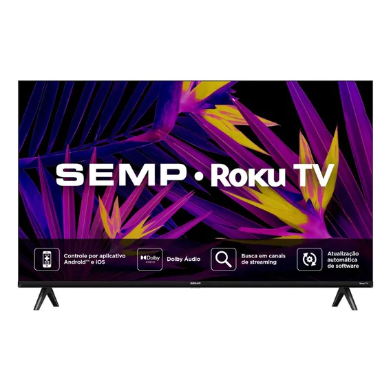 Semp Led Smart Tv 32 R6610 Hd Roku Tv Foto 1