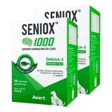 Seniox 1000 Avert Cães E Gatos 30 Comprimidos 2 Caixas Foto mini 1