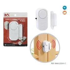 Sensor Alarme Entrada Magnético Sonoro Sirene Porta/ Janela Foto mini 2