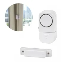 Sensor Alarme Magnético Sirene Sem Fio P/ Porta Janela Foto mini 1