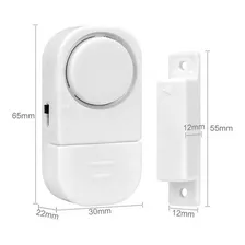 Sensor Alarme Magnético Sirene Sem Fio P/ Porta Janela Foto mini 3