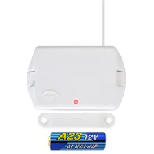 Sensor Alarme Sem Fio Abertura Magnético Para Portas Janelas Foto  mini 1
