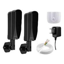 Sensor Barreira Ativo Iva 5080t+ Transmissor Sem Fio+ Fonte Cor Preto Foto mini 1