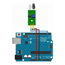 Sensor De Obstáculo Infravermelho Reflexão Arduino Raspberry Foto mini 2