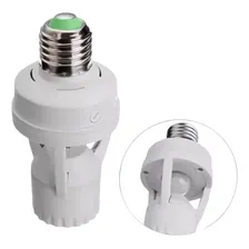 Sensor De Presença Lâmpada Soquete Detecção 360 Ajuste Tempo Foto mini 2