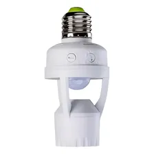 Sensor De Presença Lâmpada Soquete Detecção 360 Ajuste Tempo Foto mini 1