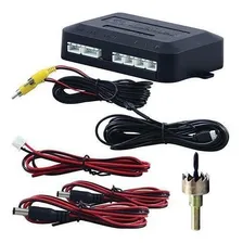 Sensor De Ré Estacionamento Emborrachado Preto P/ Pick-up Foto mini 3